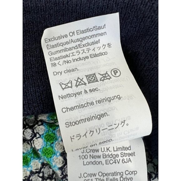 New J Crew Size S Sophia Ribbon Cardigan w/grosgrain ribbon metal buttons - Picture 10 of 12